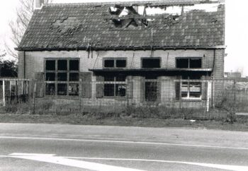 Cafe Marie van Bessem afgebrand Colmschate