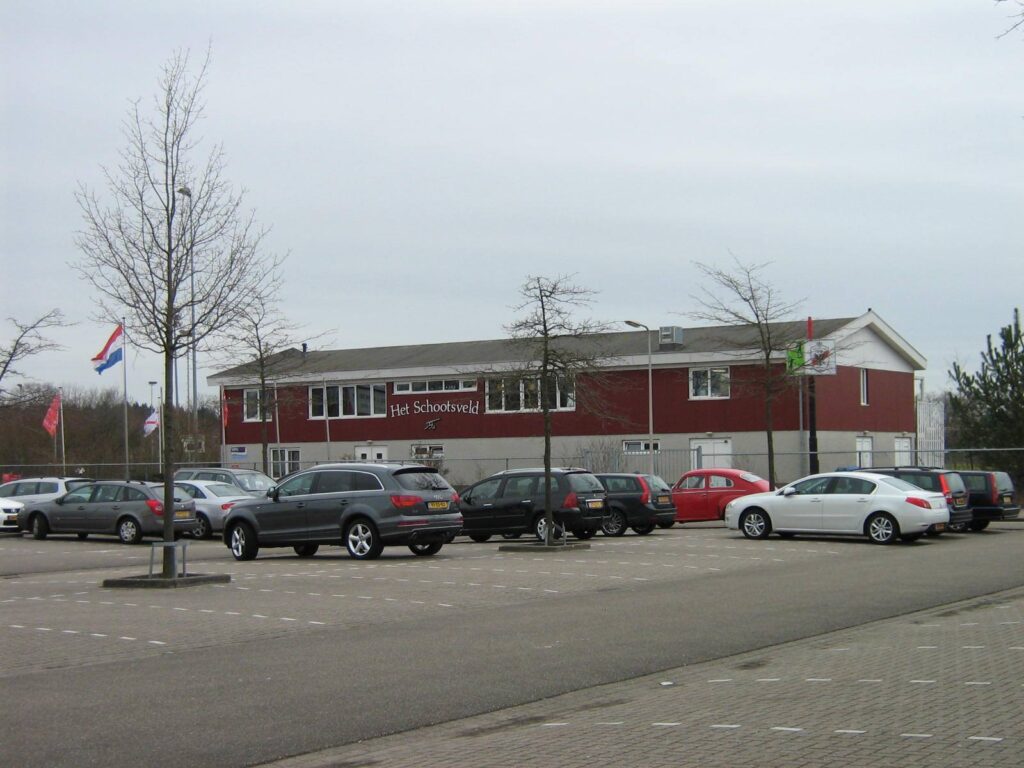 Het Schootsveld clubgebouw van Koninklijke UD