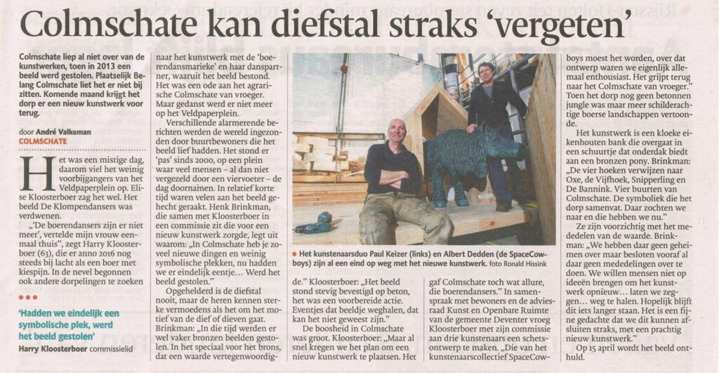 De Staltafel SpaceCowboys over de Staltafel