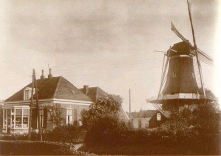 hunnepermolen bij bakkerij veldwachter