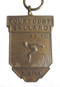 Salland Toertocht medaille Sallandtoertocht 1954