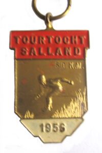Salland Toertocht medaille Sallandtoertocht 1956