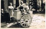 IJskar bij de familie Nokkert op de Bannink ca.1948
