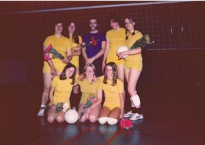 Volleybal Dames 1 seizoen 1975-1976 waren kampioen geworden