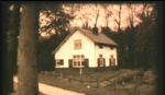 Oude foto huis van jachtopziener Wissink Holterweg 122 op de Bannink in de jaren 50-60