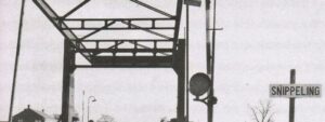 Plaatsnaambord Snippeling bij de Snippelingbrug Colmschate