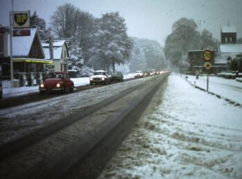 Sneeuwlandschap op de Holterweg Colmschate