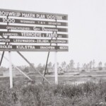 Aankondigingsbord bouw wijk 't Oostrik Aankondigingsbord bouw wijk 't Oostrik Colmschate