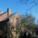 Achterkant nieuwe kerkgebouw Ichthus Colmschate