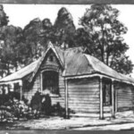 "Atelier" bij huize de Achterhoek te Colmschate. Hier werd in 1905 de eerste "zuivelfabriek" (op handkracht) gesticht