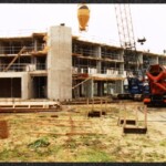 Bouw van de 2e vleugel van winkelcentrum de Flora Bouw van de 2e vleugel van winkelcentrum de Flora