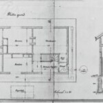 Bouwtekening 1e station Colmschate Stationsweg Bouwtekening 1e station Colmschate Stationsweg