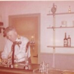 Cafe Cellarius Cellarius achter de tap. Holterweg 104