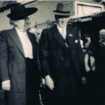 Dirigent Plant van muziekvereniging Eendracht 1950