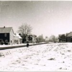 links de winkel van brinkman, rechts café en maalderij van starink holterweg colmschate
