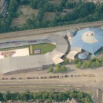 Luchtfoto ijsbaan De Scheg Colmschate Luchtfoto ijsbaan De Scheg Colmschate