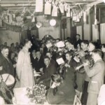 Muziek vereniging Juliana geeft een serenade bij Café Starink Muziek vereniging Juliana geeft een serenade bij Café Starink