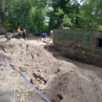 Opgraving Sint-Jurrien Snippeling met studenten van Saxion