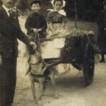 Optocht in Colmschate met de fam Bielderman Optocht in Colmschate met de familie Bielderman