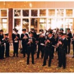 Optreden van Eendracht voor de school Prins Magriet