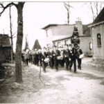 Palmpasen optocht met muziekvereniging Eendracht in 1939