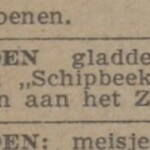 Ring verloren in het Schipbeekbad Deventer Dagblad 26-05-1948 Ring verloren in het Schipbeekbad Deventer Dagblad 26-05-1948