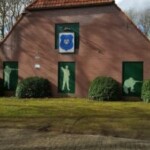 Schietvereniging in de boerderij van Klein Swormink Colmschate