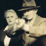 Slager Teunis Bielderman en zijn vrouw Garre Slager Teunis Bielderman en zijn vrouw Garre