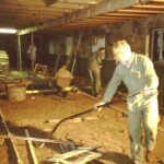 Werkzaamheden aan het gebouw van de Schietvereniging Werkzaamheden aan het gebouw van de Schietvereniging Ons Genoegen