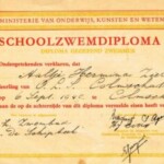 Zwemdiploma B gehaald in het Schipbeekbad