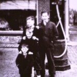 Gebroeders Brinkman aan de Holterweg 59 Teunis, Jan, Herman en Henk Gebroeders Brinkman aan de Holterweg 59 Teunis, Jan, Herman en Henk