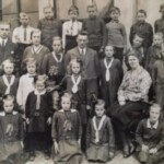 groepsfoto van kinderen uit oxe 3 5 1932