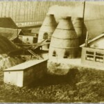 1950 Kalkovens aan de Snippeling op de achtergrond het Overijssels kanaal 1950 Kalkovens aan de Snippeling op de achtergrond het Overijssels kanaal