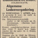 Begrafenisvereniging Colmschate