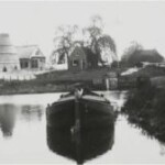 De brug op de Snipperling met sluis. Deze foto is van 1901