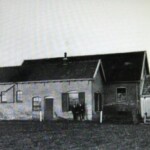 Oude Zuivelfabriek in Colmschate van de zijkant
