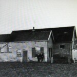 Oude Zuivelfabriek in Colmschate van de zijkant Oude Zuivelfabriek in Colmschate van de zijkant