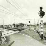 Spoorwegovergang Holterweg 1981 spoorwegovergang holterweg 1981