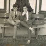 Links Herman Dekker en rechts Bé Horstman. Links Herman Dekker en rechts Bé Horstman.