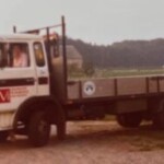 Vrachtwagen van bouwbedrijf Veldwachter Colmschate
