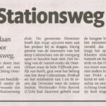 Alleen geld voor voetgangerstunneltje Stationsweg Alleen geld voor voetgangerstunneltje Stationsweg