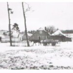Bloemendalsweg in de sneeuw Colmschate