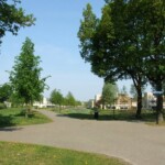 De Vijfsprong met links de Ulebelt De Vijfsprong met links de Ulebelt