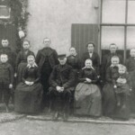 Erve Bannink, Banninkslaan 2 met famile Erve Bannink, Banninkslaan 2 met famile