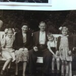 De familie van groenteboer Jan Opperman
