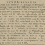 Gegunde werkzaamheden voor Maalderink Provinciaale Overijsselsche en Zwolsche Courant 07-07-1923