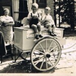 IJskar bij de familie Nokkert op de Bannink ca.1948 IJskar bij de familie Nokkert op de Bannink ca.1948