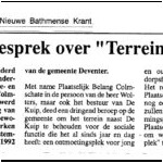 Krant Evenemententerrein de Kuip niet volbouwen