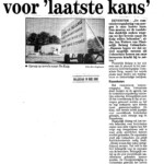 Krant Plaatselijk Belang Colmschate vecht voor terrein De Kuip Krant Plaatselijk Belang Colmschate vecht voor terrein De Kuip