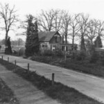 Kruizing Huenderkolkweg met Holterweg, jaren '80. Nu Somervaart (ontsluiting Essenerveld) met Holterweg